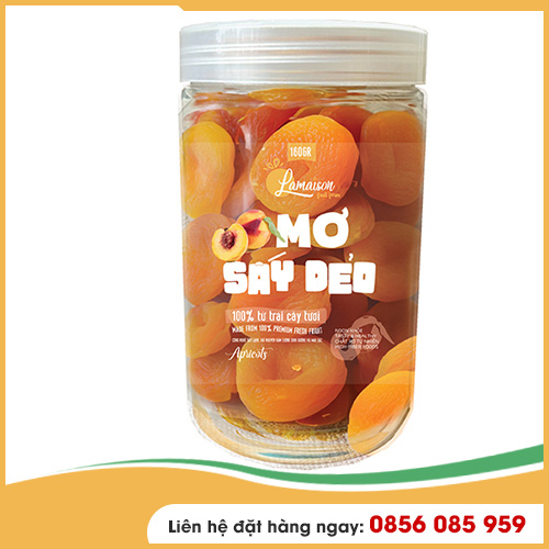 Mơ Sấy Dẻo<br>Khối Lượng Tịnh: 100gr